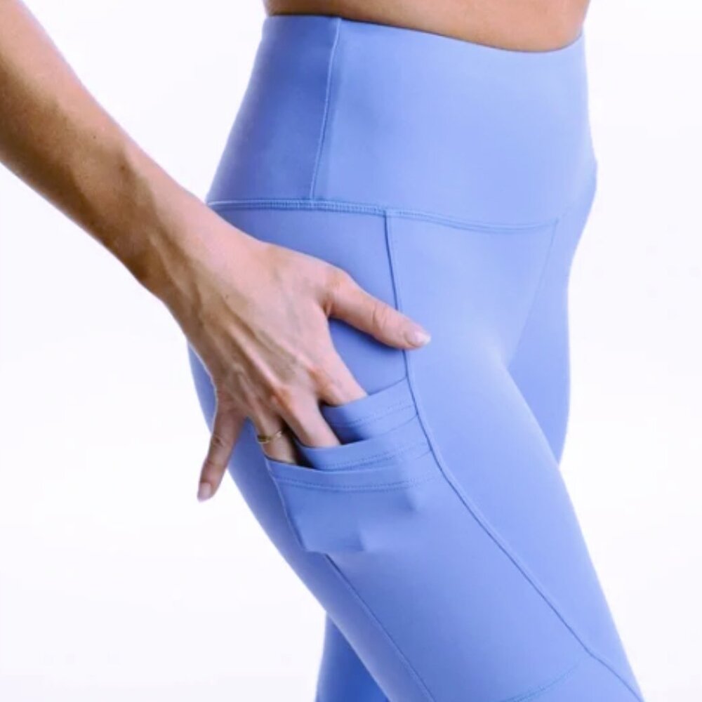 Zyia Grapemist Light N Tight Tri-Pocket Hi-rise 7/8 24" RC, Size 6-8